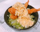 一人暮らしのタルタル海老フライ丼作り方5写真