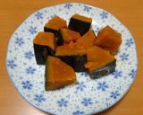 砂糖としょうゆだけ！基本のかぼちゃの煮物作り方6写真