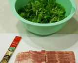 大根菜とベーコンのバター炒め作り方2写真