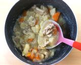 残った肉じゃがで♪リメイクカレーうどん♪作り方1写真