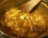 舞茸と豚バラ肉で秋の和風カレー丼作り方7写真
