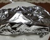ハタケシメジのホイル焼き・秋鮭、わかめ作り方5写真