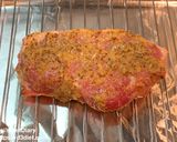 オーブンで簡単！豚ロースのマスタード焼き作り方1写真