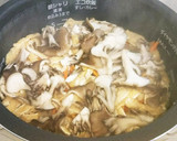 しめじと鶏肉の簡単炊き込みご飯作り方5写真