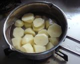 たことガーリックのポテトサラダ作り方1写真