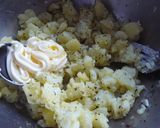 たことガーリックのポテトサラダ作り方4写真