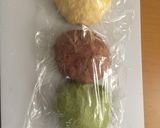 三色三つ編みふわふわマーブル食パン作り方5写真