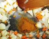 簡単！美味しい☆鶏ひき肉と卵の親子カレー作り方1写真