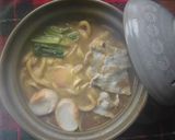 小鍋でひとり満喫♪鍋焼きカレーうどん作り方4写真