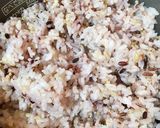 秋のご馳走♪ホクホクさつまいも雑穀ごはん作り方11写真