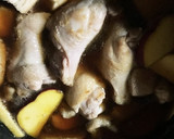 鶏手羽元とさつまいもの甘辛煮作り方3写真
