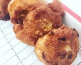 材料3つ☆バナナと豆腐のドーナツ。作り方3写真