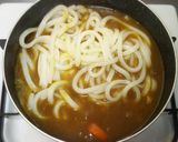 残った肉じゃがで♪リメイクカレーうどん♪作り方7写真