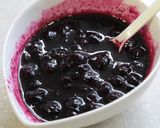 ブルーベリーのクリームチーズロールケーキ作り方34写真