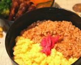 お弁当に最適★ぽろぽろしないそぼろご飯作り方6写真