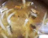 タマゴタケの玉子うどん・薩摩芋の茎入り作り方9写真