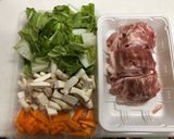 こっくり☆豚バラと白菜のオイスター炒め作り方1写真