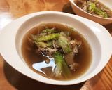 レタス・舞茸・鯖水煮缶のコンソメスープ作り方8写真