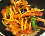 弁当作り置き！ごろごろ野菜のトマトパスタ作り方5写真