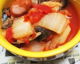 色々な野菜をいれてトマトスープ煮作り方3写真