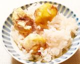 おはぎみたいで美味しいお手軽な栗ごはん♡作り方1写真