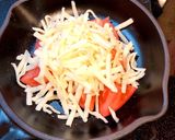 スキレットでトマトの簡単おつまみ作り方3写真