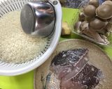 塩麹で簡単！鯛とキノコの炊き込みご飯作り方1写真