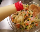 食べてびっくり！餃子？いや、ポテサラです作り方7写真