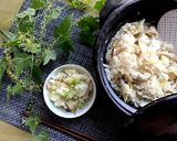 塩麹で簡単！鯛とキノコの炊き込みご飯作り方5写真