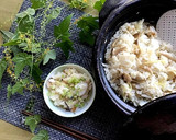 塩麹で簡単！鯛とキノコの炊き込みご飯作り方5写真