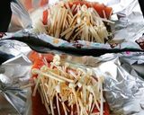秋鮭のバター醤油ホイル焼き作り方2写真