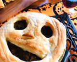 子供大好き★カレーパンプキンお化けパイ作り方11写真