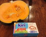 ハロウィン♪ カボチャのチーズケーキ風作り方1写真