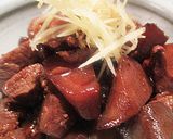 豚とゴボウとコンニャクの赤味噌コトコト煮作り方9写真