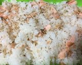 炊飯器でサーモンライス。作り方3写真