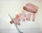 じゃが芋ベーコン塩炒め♪簡単材料3つ作り方3写真