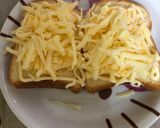 フライパンでホットサンド 卵チーズ作り方2写真