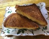 フライパンでホットサンド 卵チーズ作り方6写真
