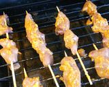 辛子味噌漬けレバー串。作り方4写真