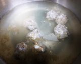 鯵のつみれ味噌汁作り方3写真