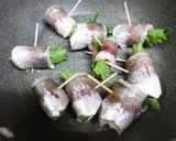 鯵の紫蘇巻き生姜焼き作り方4写真