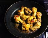 レンチンで時短☆手羽元で中華風照り焼き作り方4写真