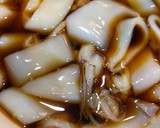 味どうらくの里だけ！イカと里芋の煮物作り方4写真