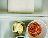 ぷちおかず♥はんぺんの桜エビマヨ焼き作り方1写真