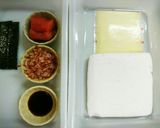 ぷちおかず♥はんぺんの和風ピザ作り方1写真