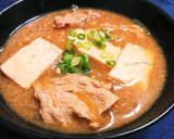 旨ウマ♪余ったとん汁で煮込みうどん作り方1写真
