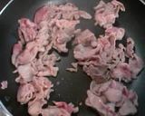 ケチャップ炒めどんぶり作り方2写真