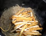 糸こんにゃくと天ぷらの炒め煮作り方5写真