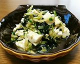 きゅうり・豆腐・わかめの簡単中華風サラダ作り方6写真