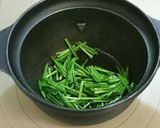 減塩 にらと卵のシャンタンスープ作り方1写真
